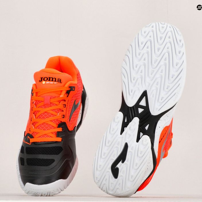 Men's tennis shoes Joma Set AC orange/black 17