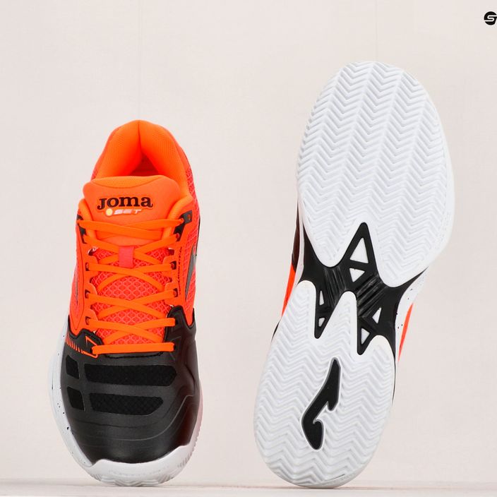 Men's tennis shoes Joma Set orange/black 17