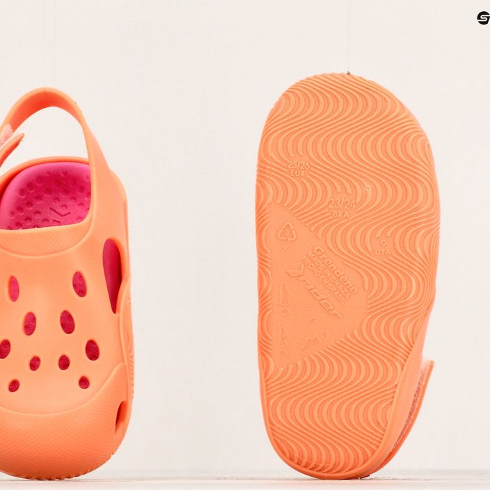 RIDER Comfy Baby orange/pink sandals 14