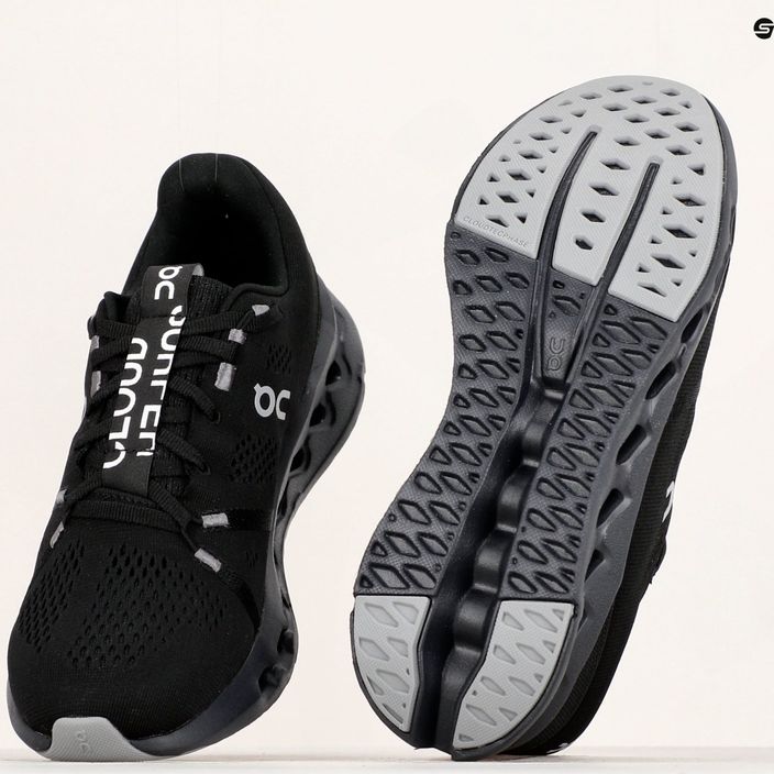 Women's running shoes On Cloudsurfer black 19
