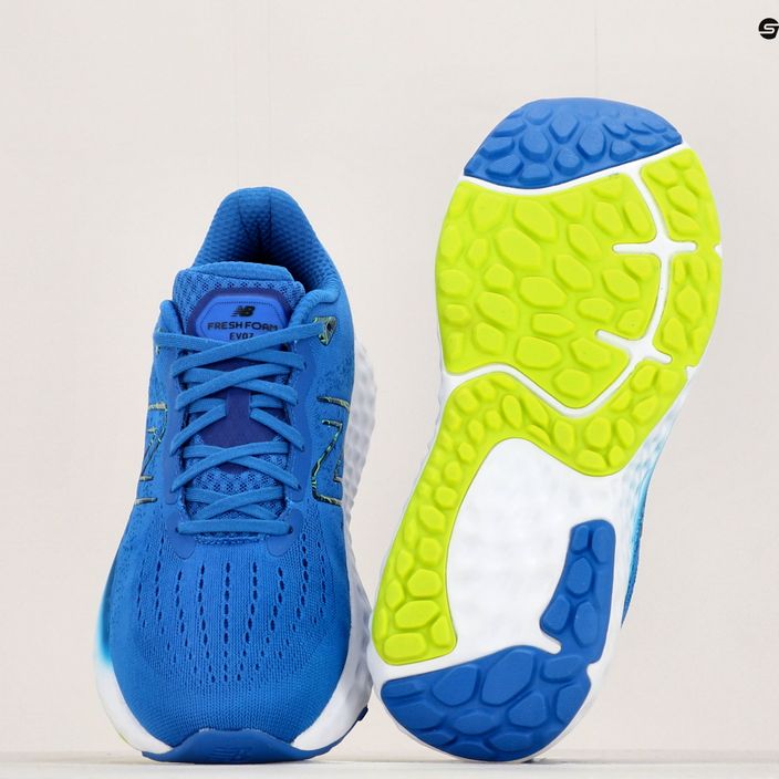 New Balance Fresh Foam Evoz v2 blue men's running shoes 18