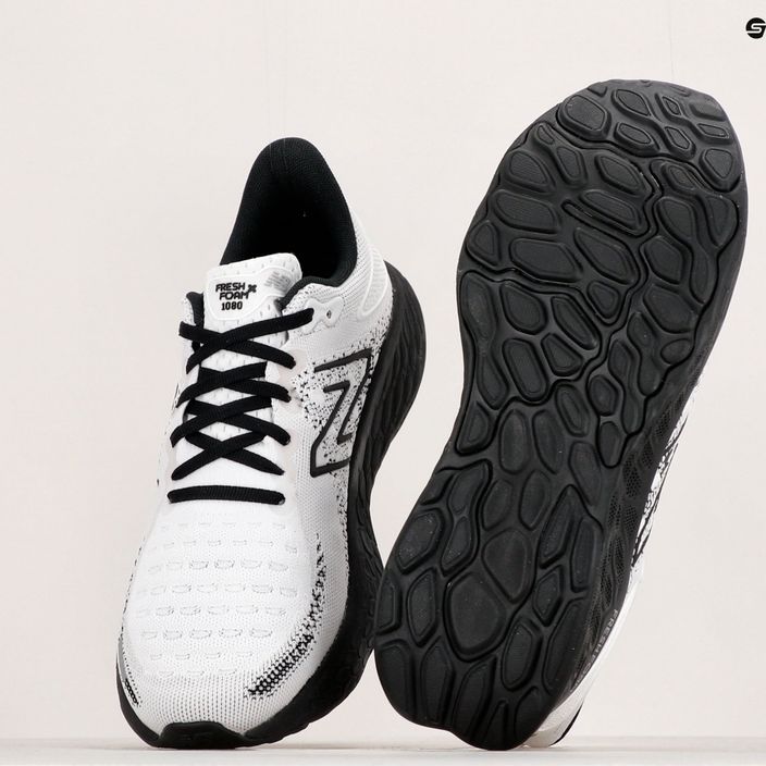 New Balance men's running shoes W1080V12 white 21