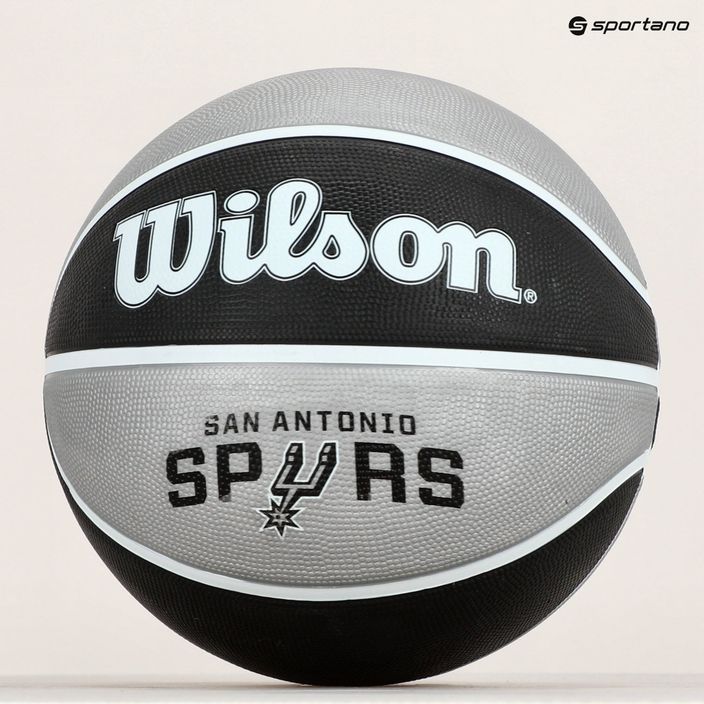 Wilson NBA Team Tribute San Antonio Spurs basketball WTB1300XBSAN size 7 6