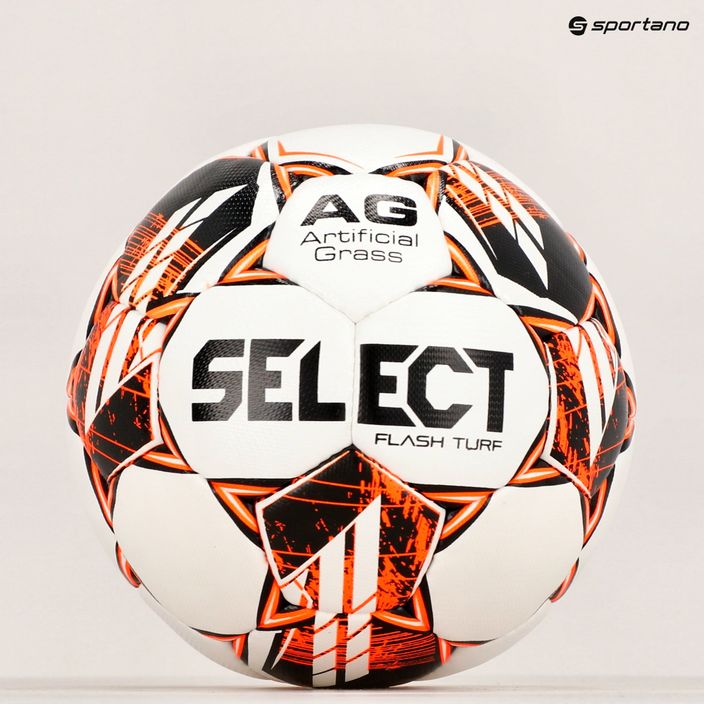 SELECT Flash Turf football v23 white/orange 110047 size 4 5