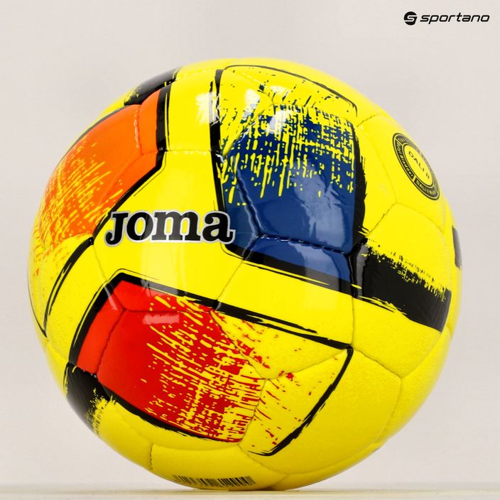 Joma Dali II fluor yellow football size 5 5