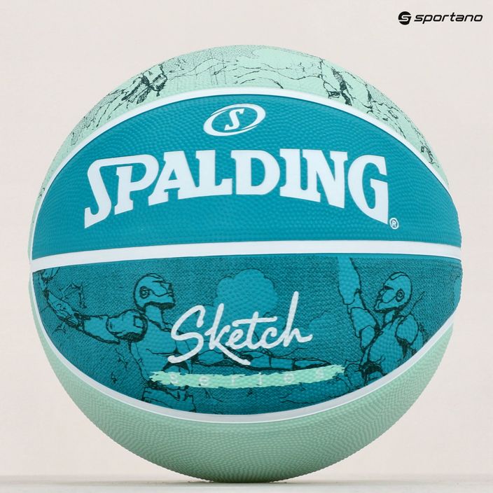 Spalding Sketch Crack basketball 84380Z size 7 6