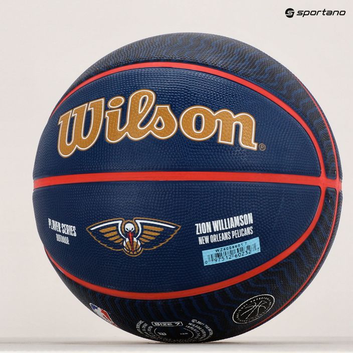 Wilson NBA Player Icon Outdoor Zion basketball WZ4008601XB7 size 7 10