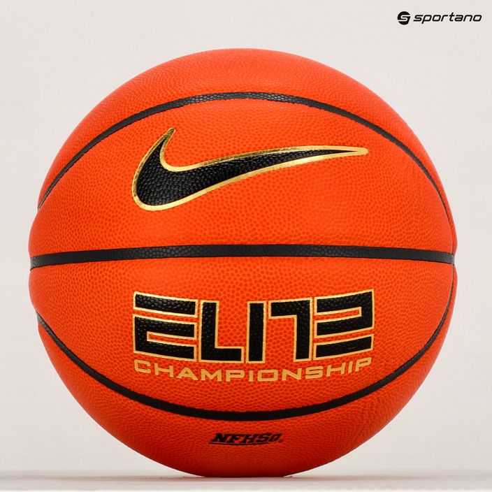 Nike Elite Championship 8P 2.0 Deflated basketball N1004086-878 size 7 5