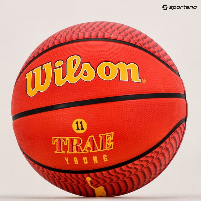 Wilson NBA Player Icon Outdoor Trae basketball WZ4013201XB7 size 7 10