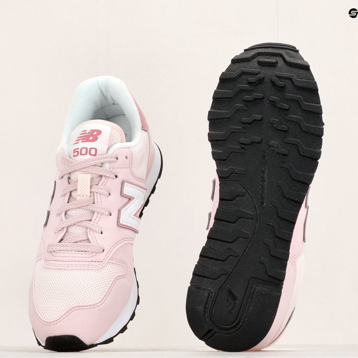 Women's New Balance GW500V2 pink shoes 18
