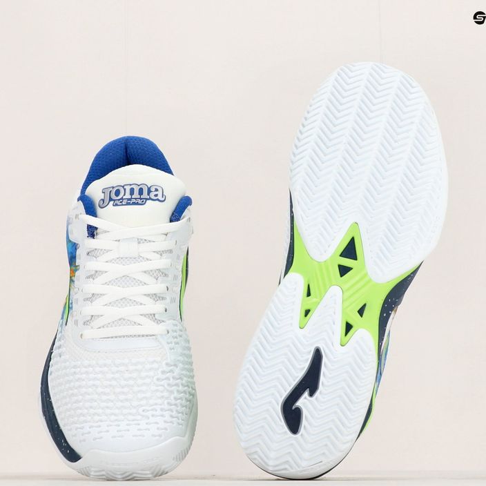 Men's tennis shoes Joma Ace white/blue 14