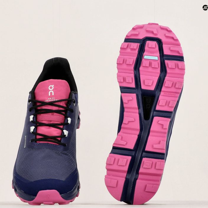 Women's running shoes On Cloudvista Waterproof flint/acai 13