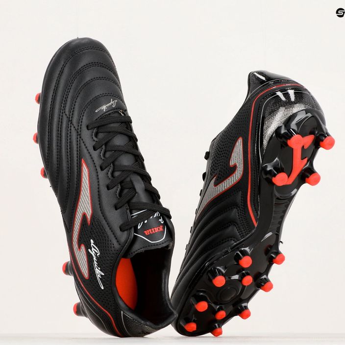 Men's Joma Aguila FG football boots black/red 17