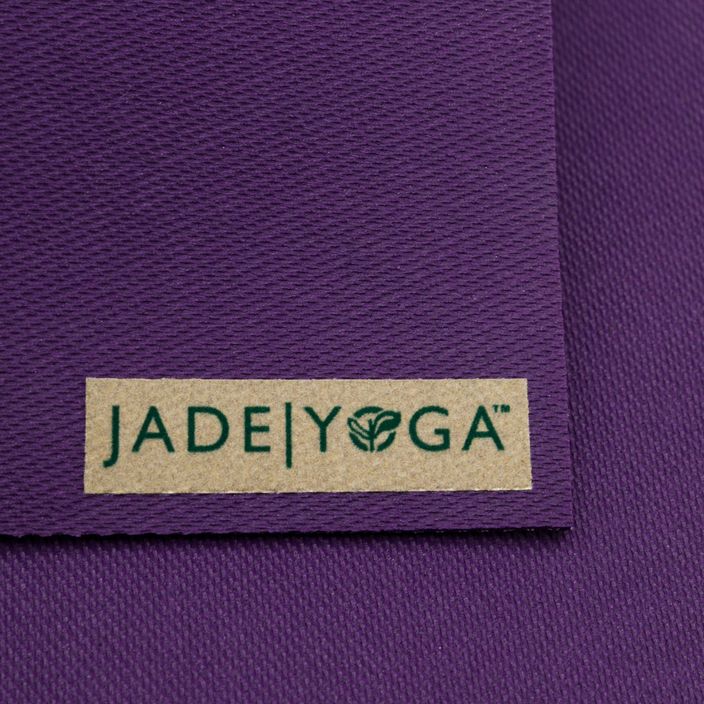 JadeYoga Harmony yoga mat 3/16'' 5 mm purple 368P 3