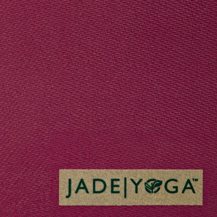 JadeYoga Harmony yoga mat 3/16'' 68'' 5 mm maroon 368RB 4