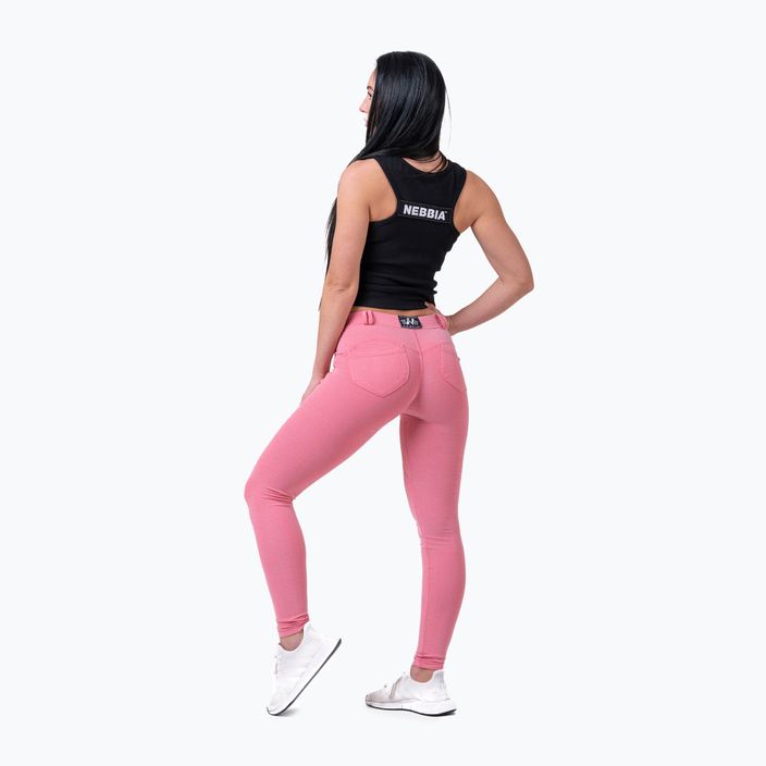 Women's trousers NEBBIA Dreamy Edition Bubble Butt pink 2