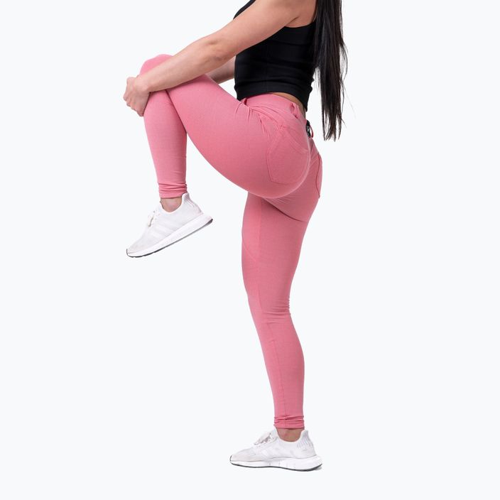 Women's trousers NEBBIA Dreamy Edition Bubble Butt pink 8