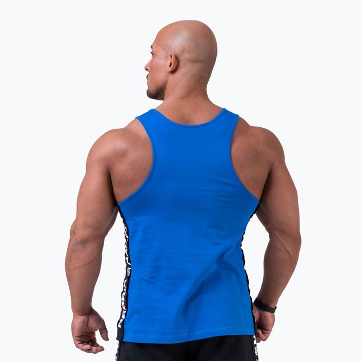 NEBBIA men's training tank top Your Potential Is Endless blue 2