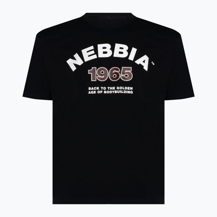NEBBIA Golden Era men's training shirt black 1920130