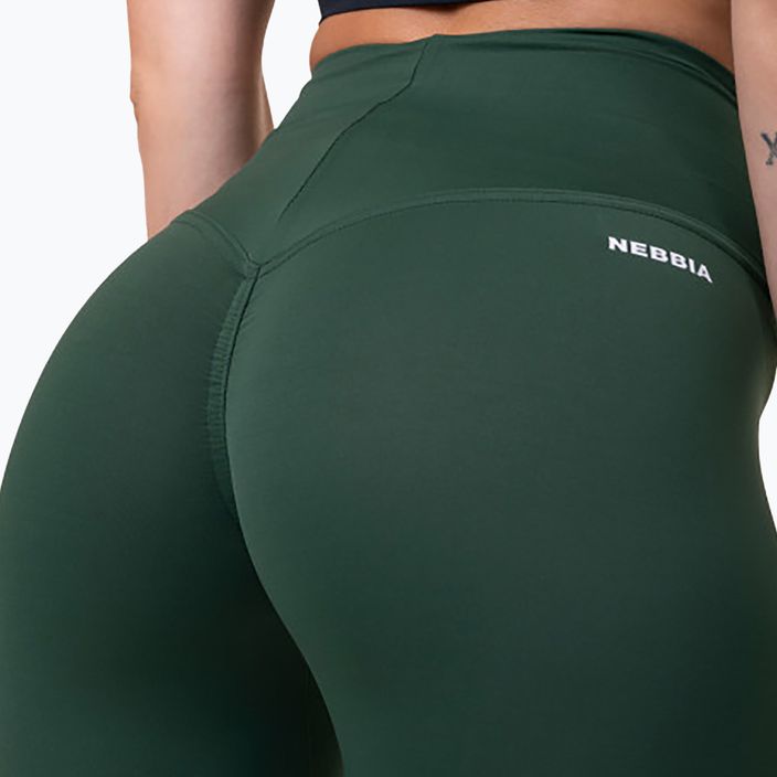 Women's leggings NEBBIA Classic Hero High-Waist green 5700910 3
