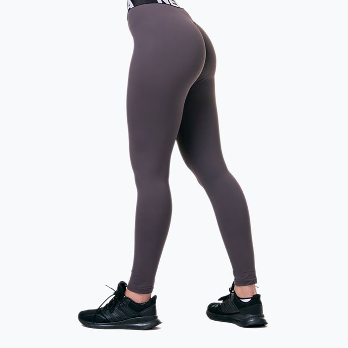 Women's leggings NEBBIA Squat Hero Scrunch Butt purple 5712810 2