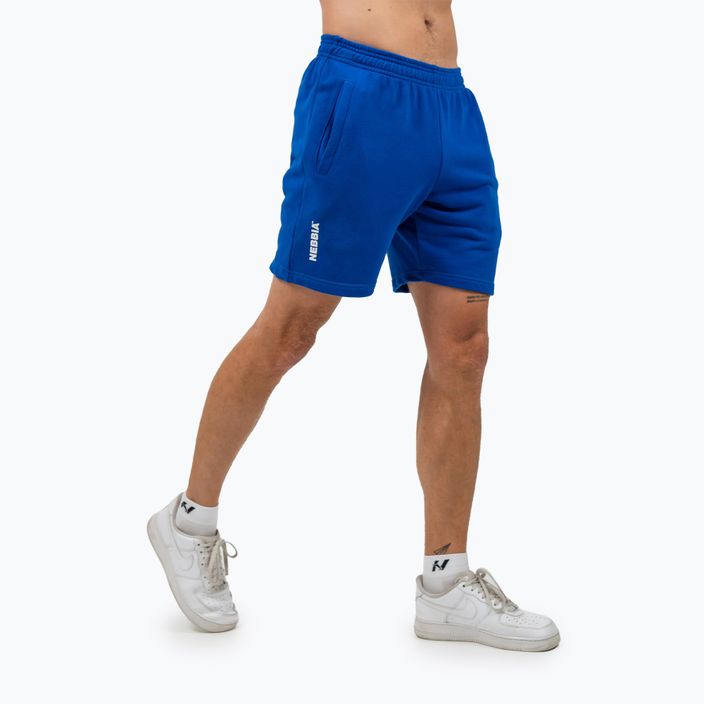 Men's shorts NEBBIA Relaxed-Fit Maximum blue 2