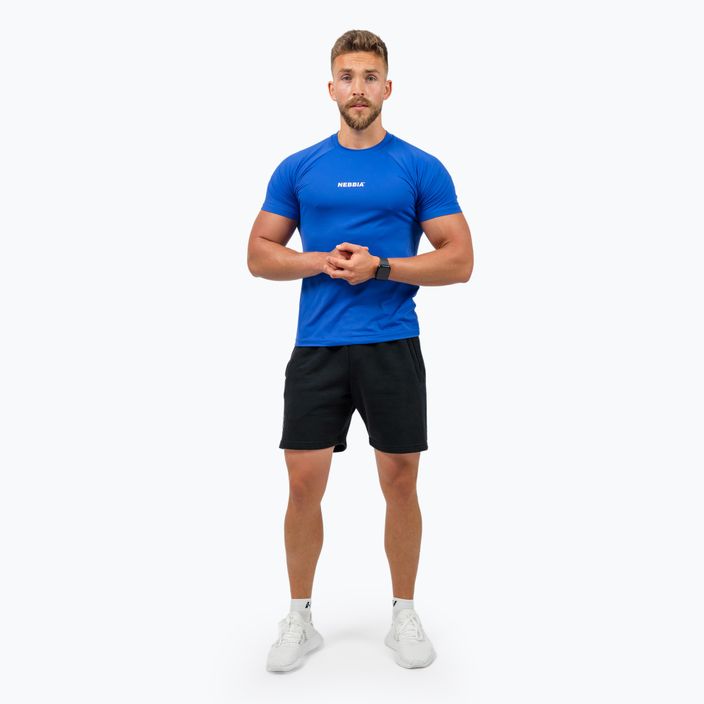 Men's training shirt NEBBIA Performance blue 2