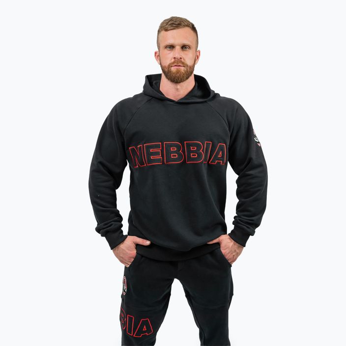 NEBBIA Legacy men's sweatshirt black 3
