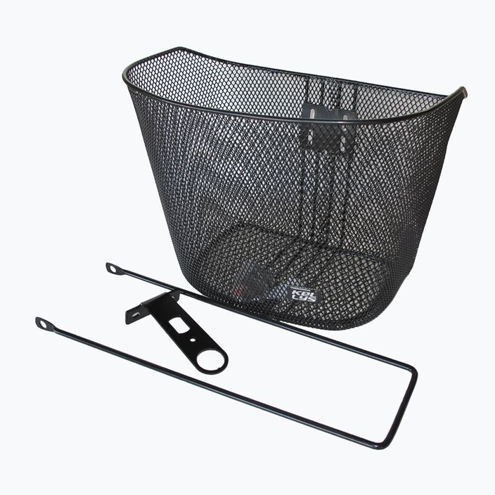 Kellys City front black bike cage