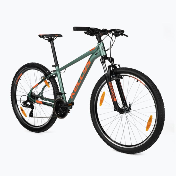 Kellys Spider 10 27.5" mountain bike green 68881 2