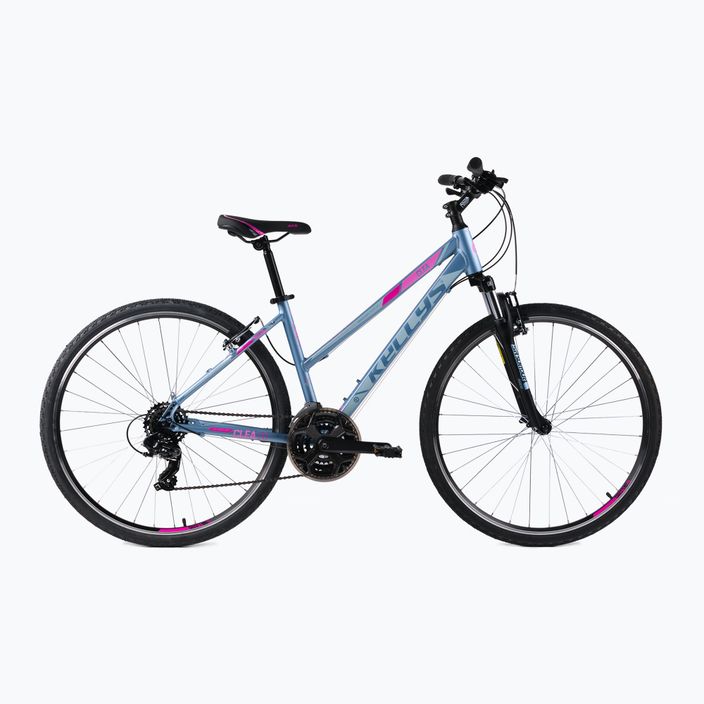 Kellys Clea 10 women's cross bike grey-pink 72318