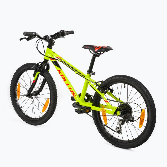 Kellys Lumi 30 20" children's bike yellow 72387 3