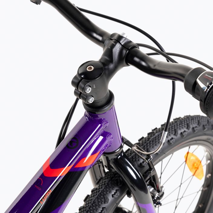 Kellys Lumi 30 20" children's bike purple 72390 6