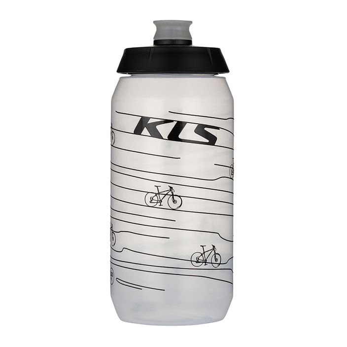 Kellys Kolibri bicycle bottle 550 ml transparent white 2
