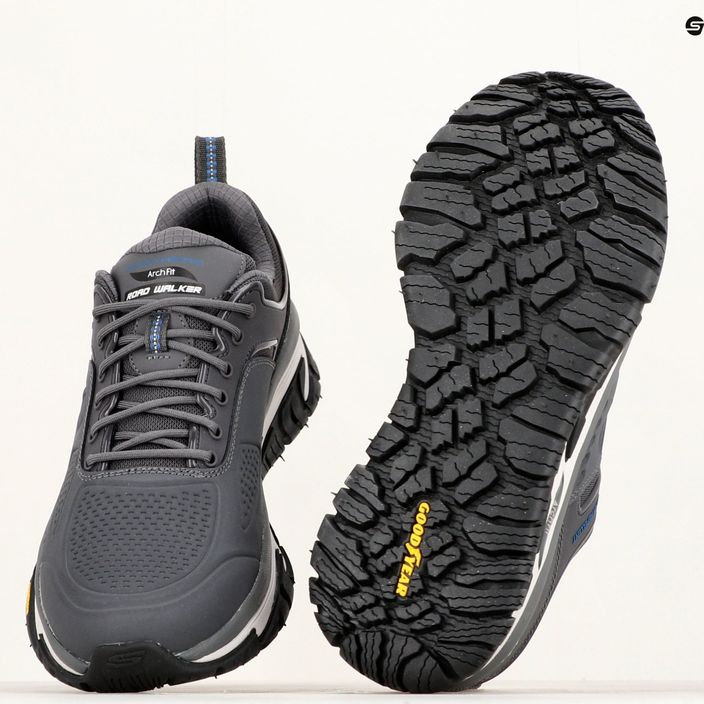 Men's trekking shoes SKECHERS Arch Fit Road Walker Recon charcoal 18