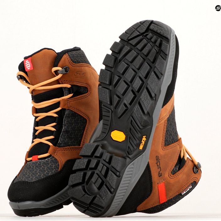 Women's trekking boots Alpina Irin 2.0 brown/black 16