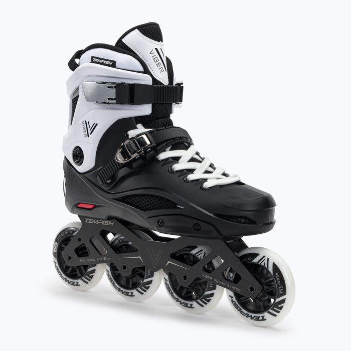 Men's Tempish Viber 90 roller skates black and white 1000069