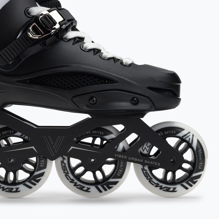 Men's Tempish Viber 90 roller skates black and white 1000069 8