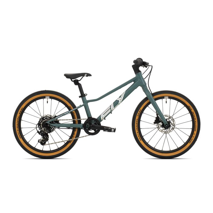 Children's bike Superior F.L.Y. 20 DB matte trooper green/hologram chrome 2