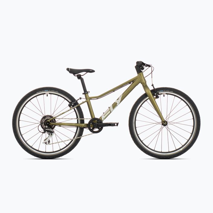 Children's bike Superior F.L.Y. 24 VB matte olive metallic/hologram chrome