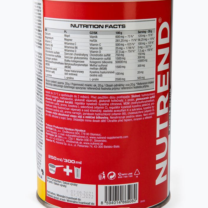 Flexit Drink Nutrend 400g joint regeneration grapefruit VS-015-400-G 3