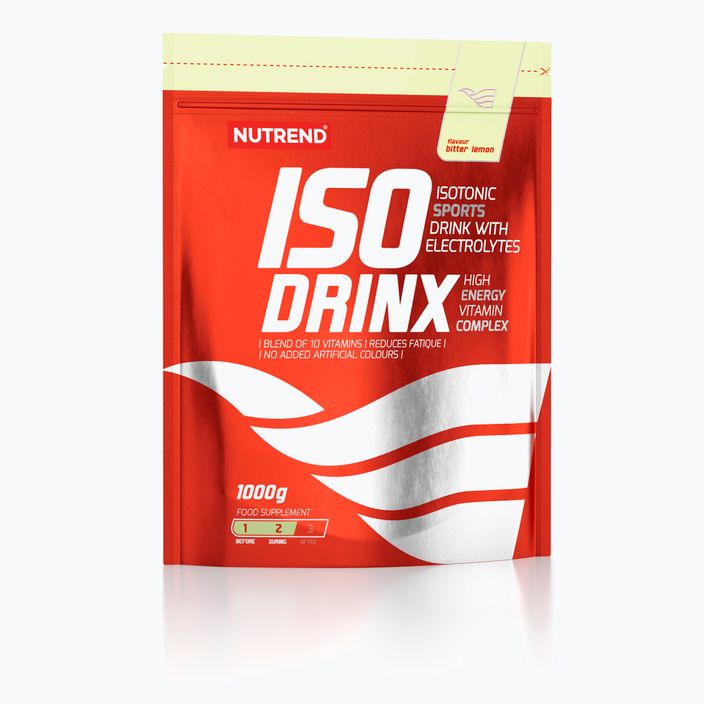 Nutrend isotonic drink Isodrinx 1kg bitter lemon VS-014-1000-BLE
