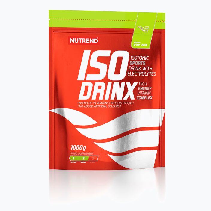 Nutrend isotonic drink Isodrinx 1kg green apple VS-014-1000-ZJ