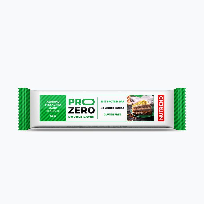 Nutrend Pro Zero protein bar 65g almond-pistachio VM-060-65-MLP