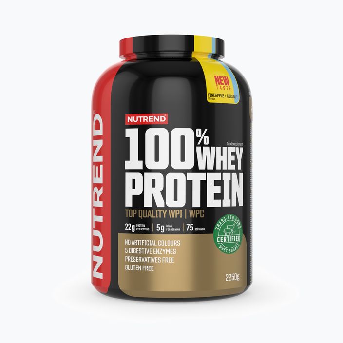 Whey Nutrend 100% Protein 2.25kg pineapple-coconut VS-032-2250-ANK