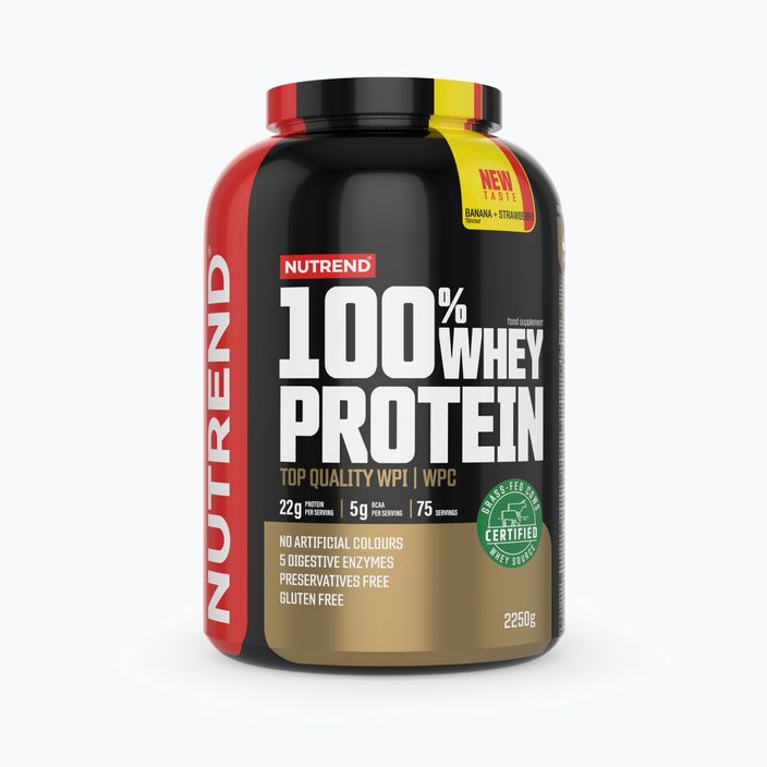 Whey Nutrend 100% Protein 2.25kg banana-strawberry VS-032-2250-BAJH