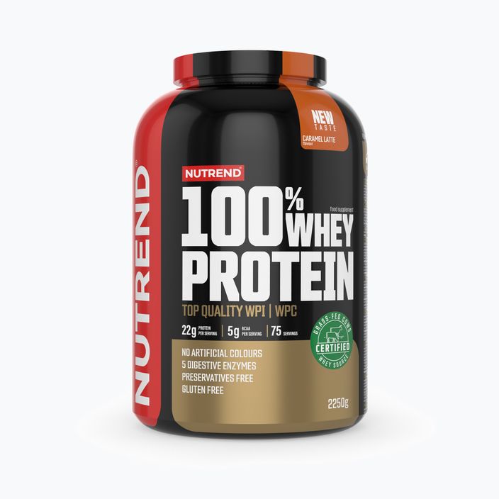 Whey Nutrend 100% Protein 2.25kg caramel latte VS-032-2250-KL 3