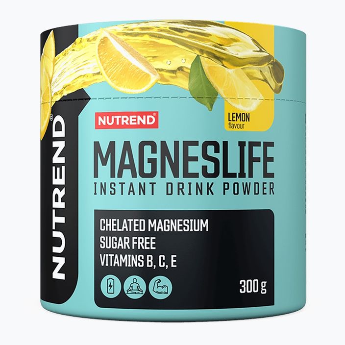 Magnesium Nutrend Magneslife Instant Drink Powder 300 g lemon VS-118-300-CI 4