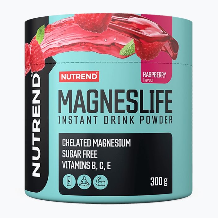 Magnesium Nutrend Magneslife Instant Drink Powder 300 g raspberry VS-118-300-MA 4