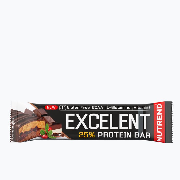 Nutrend Excelent Protein Bar 85g chocolate-nougat VM-013-85-ČNB